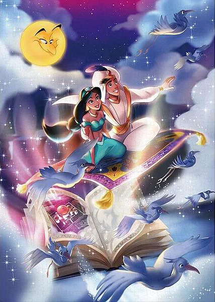Disney Princess Snow White Jasmine Mermaid Rapunzel 40*50CM(Canvas) Full Round Drill Diamond Painting gbfke
