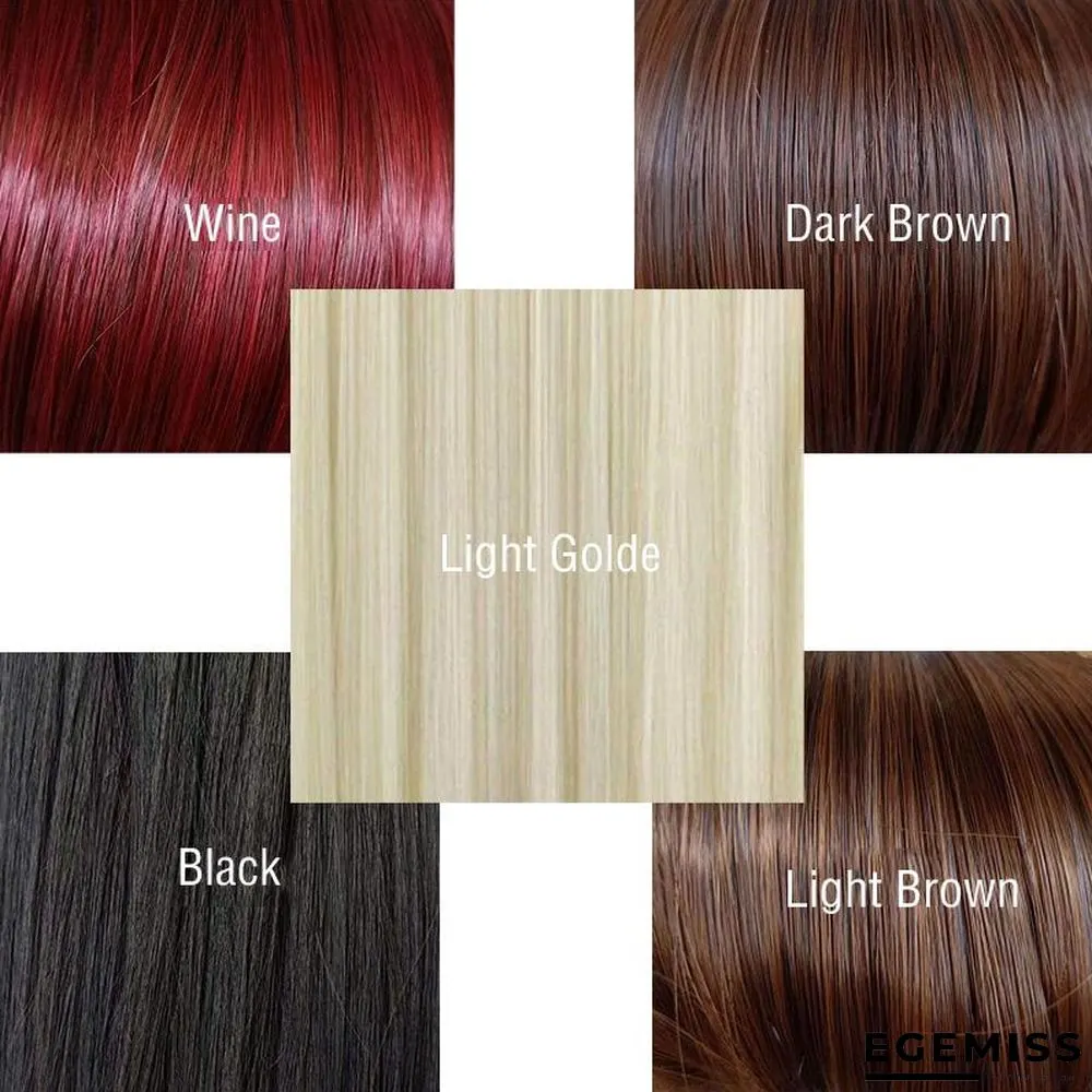 African Small Wig Female Short Curly Hair Explosion Head Chemical Fiber Hair Hood | EGEMISS
