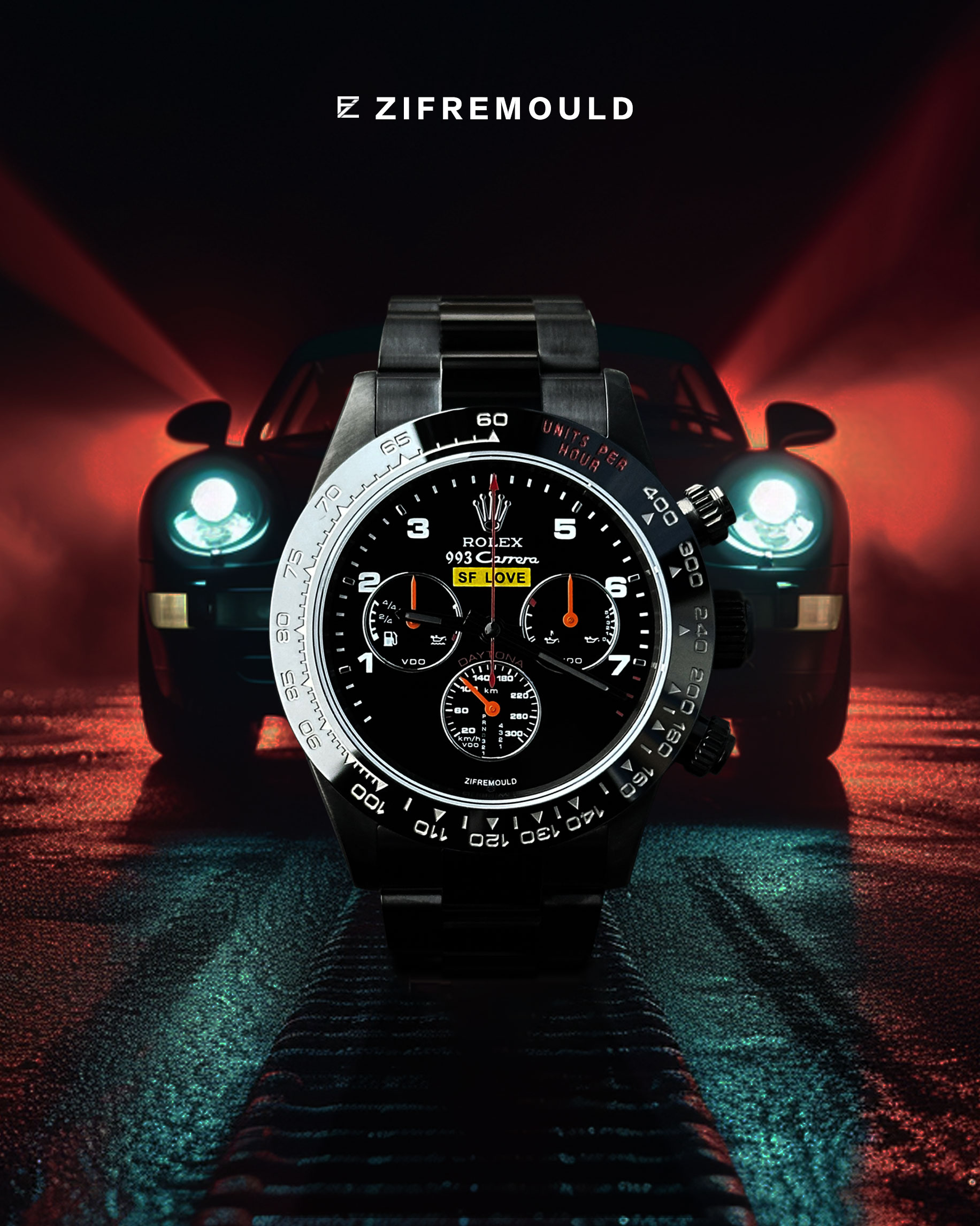 カレンダー　フリース Porsche® 993 Commemorative Model