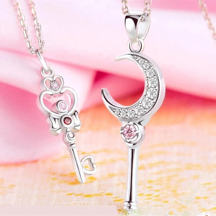 Sailor Moon Tsukino Usagi Moon Stick Necklace SP153093