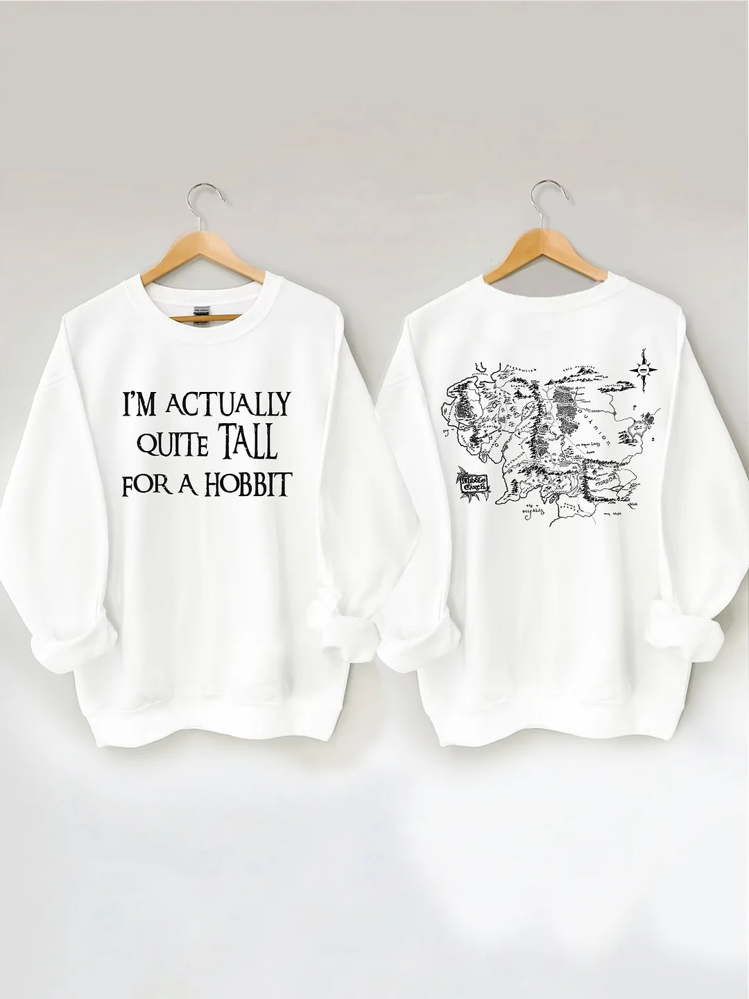 I'm Actually Quite Tall For A Hobbit Sweatshirt