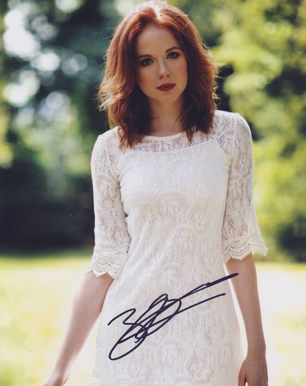 Zoe Boyle Autograph Signed 10x8 Photo Poster painting AFTAL [B3599]