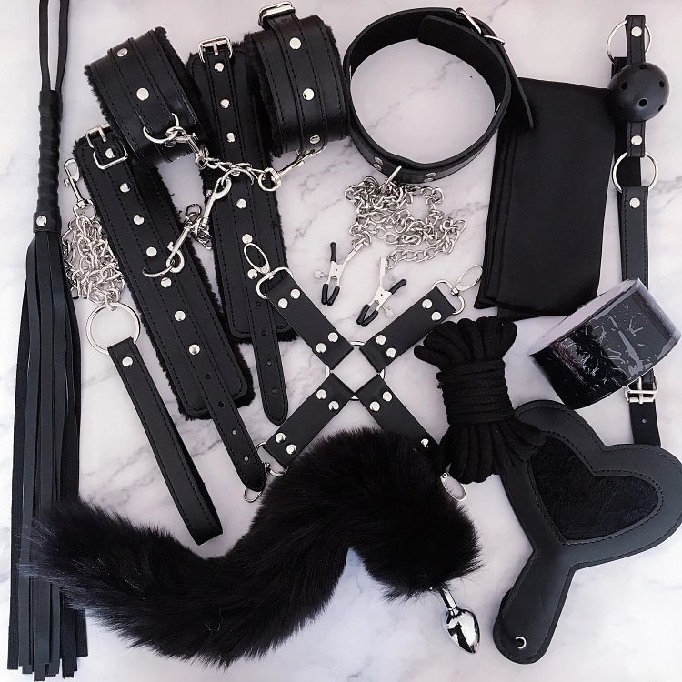 Billionm Luxury Brand Sex Toys For Woman Bdsm Bondage Set Collar Nipple Clamps Whip Butt Plug Erotic Porn Toys Handcuffs Sex Adult Games