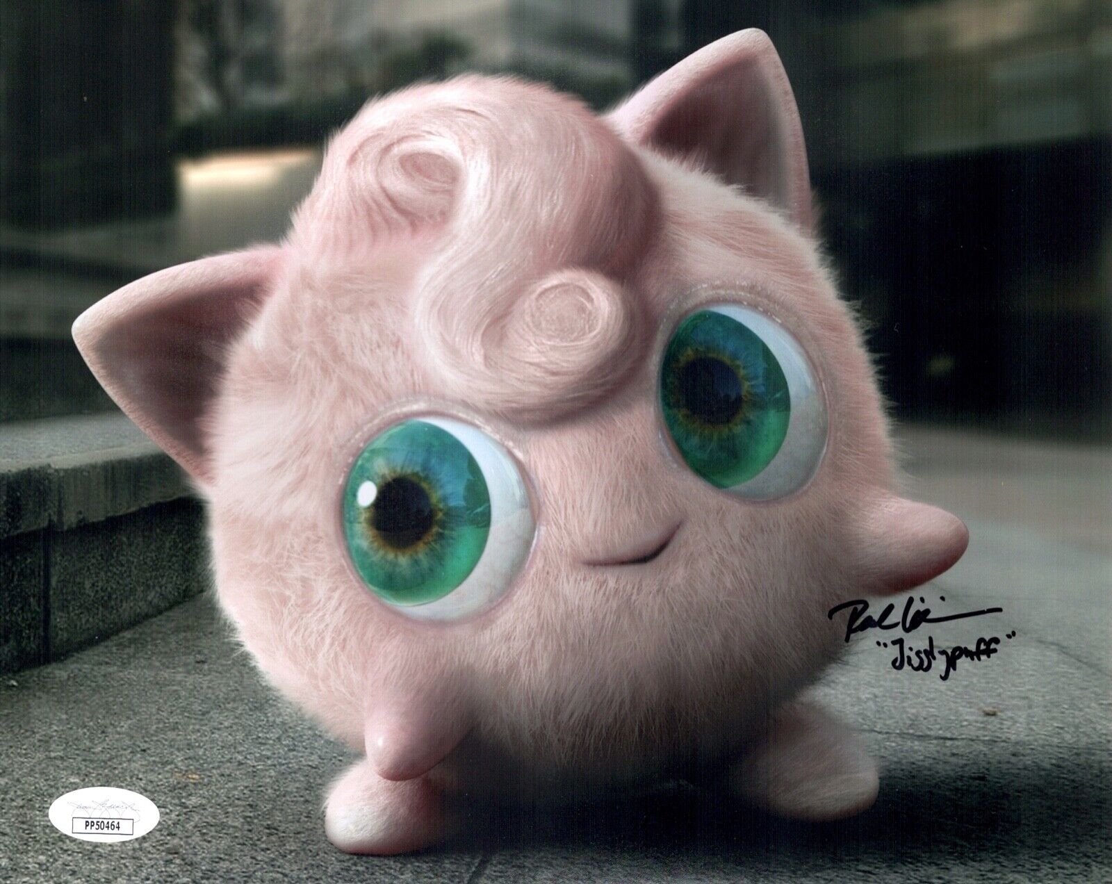 RACHEL LILLIS Signed 8x10 POKEMON JIGGLYPUFF Authentic Photo Poster painting Autograph JSA COA