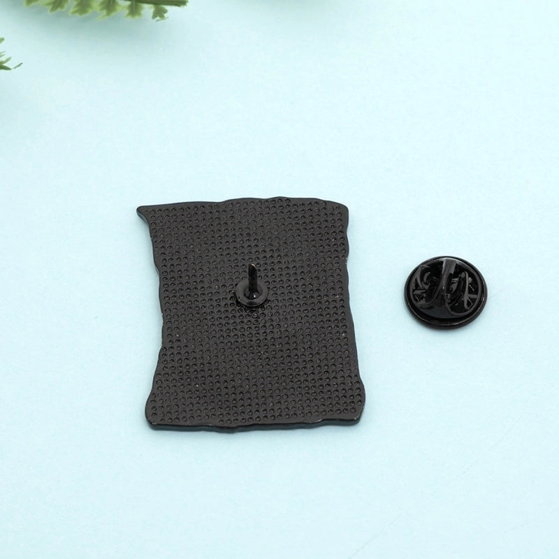 Cartoon Style Pin Alloy Plating No Inlaid Unisex Brooches