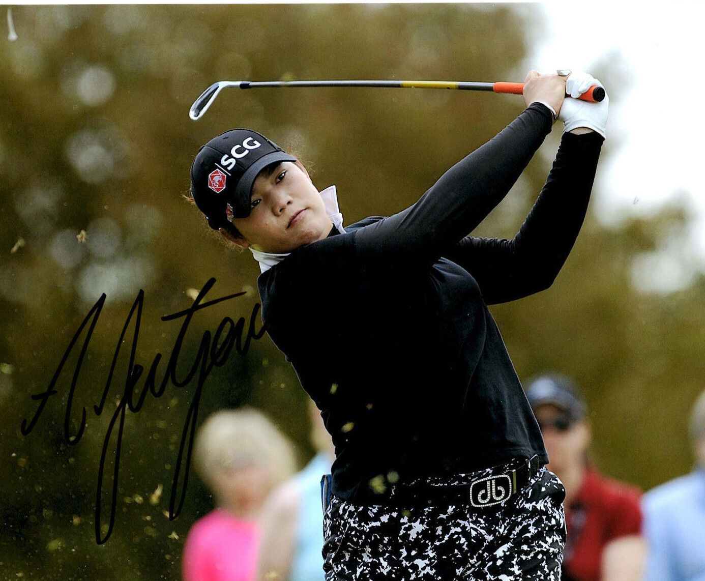 Ariya Jutanugarn LPGA star hand signed autographed 8x10 golf Photo Poster painting coa Thailand!