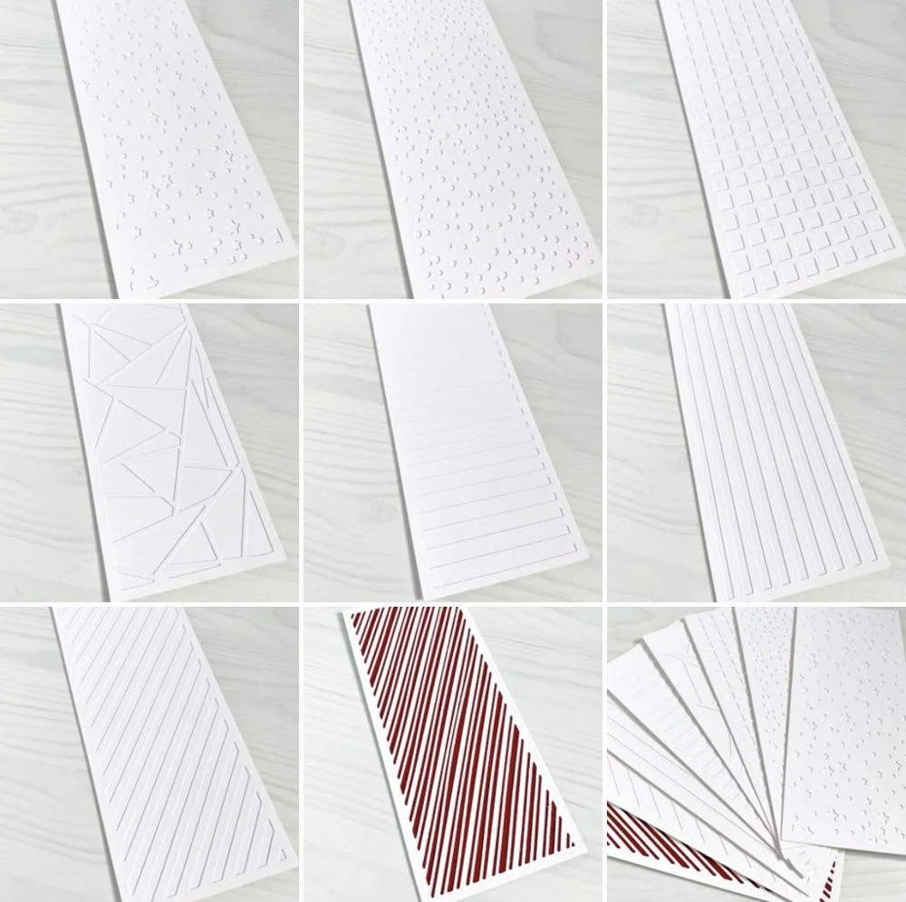 Piggy Craft metal cutting dies cut die mold Various rectangular frames Scrapbook paper craft knife mould blade punch stencils