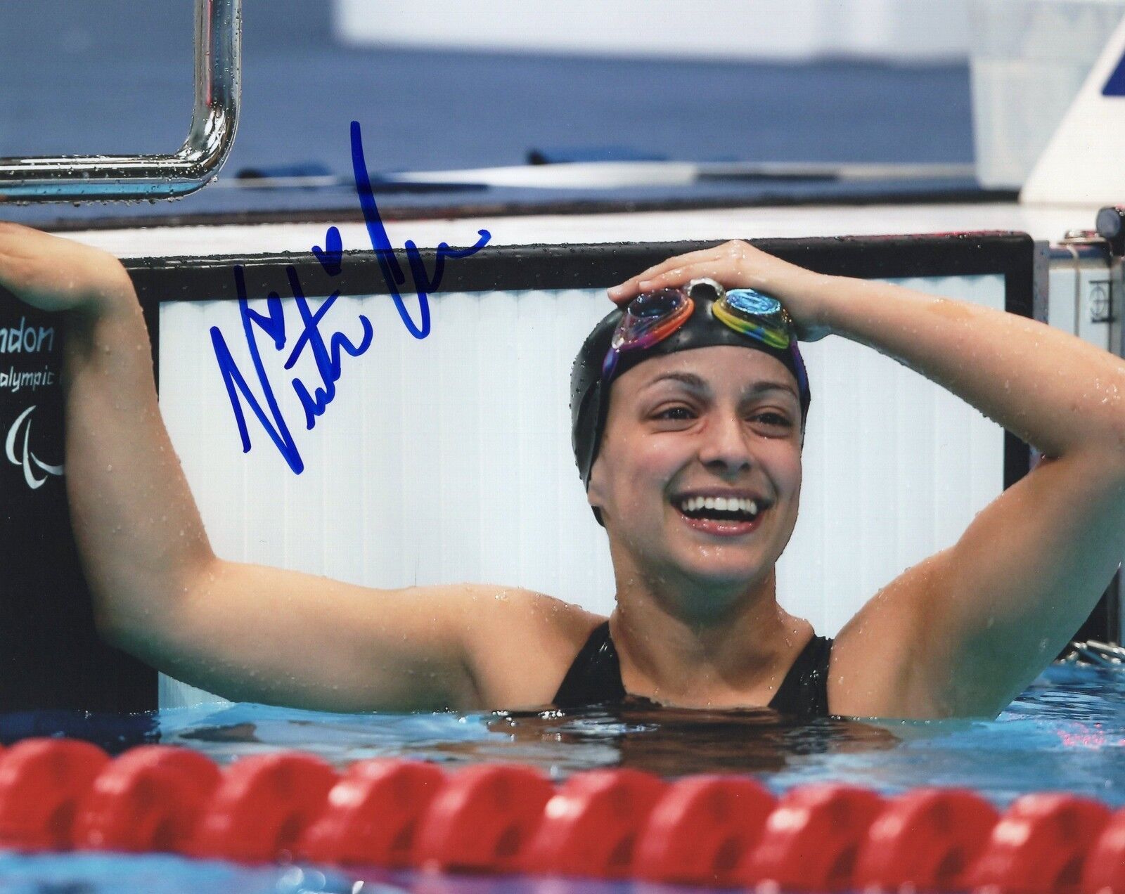 Victoria Arlen signed 8x10 Photo Poster painting w/COA USA Paralympic Gold Medal Winner USA #3