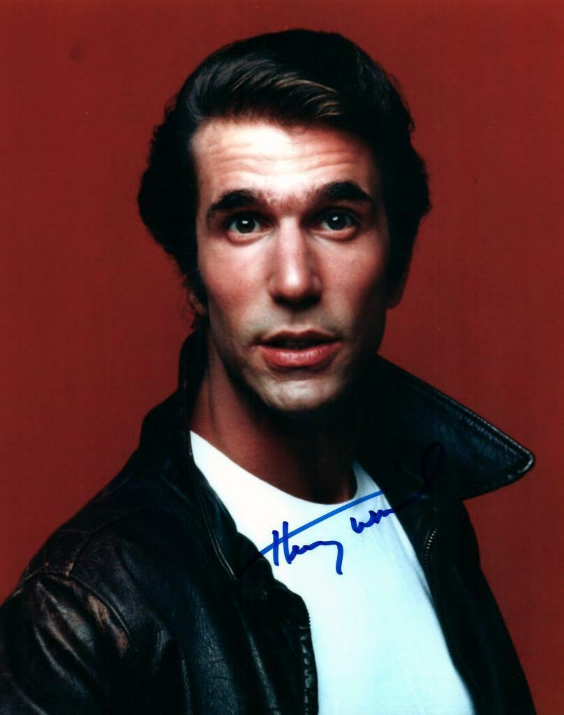 Henry Winkler signed 8x10 Photo Poster painting autograph Picture autographed and COA