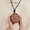 Rotatable Tai Chi Bagua Coin Pendant