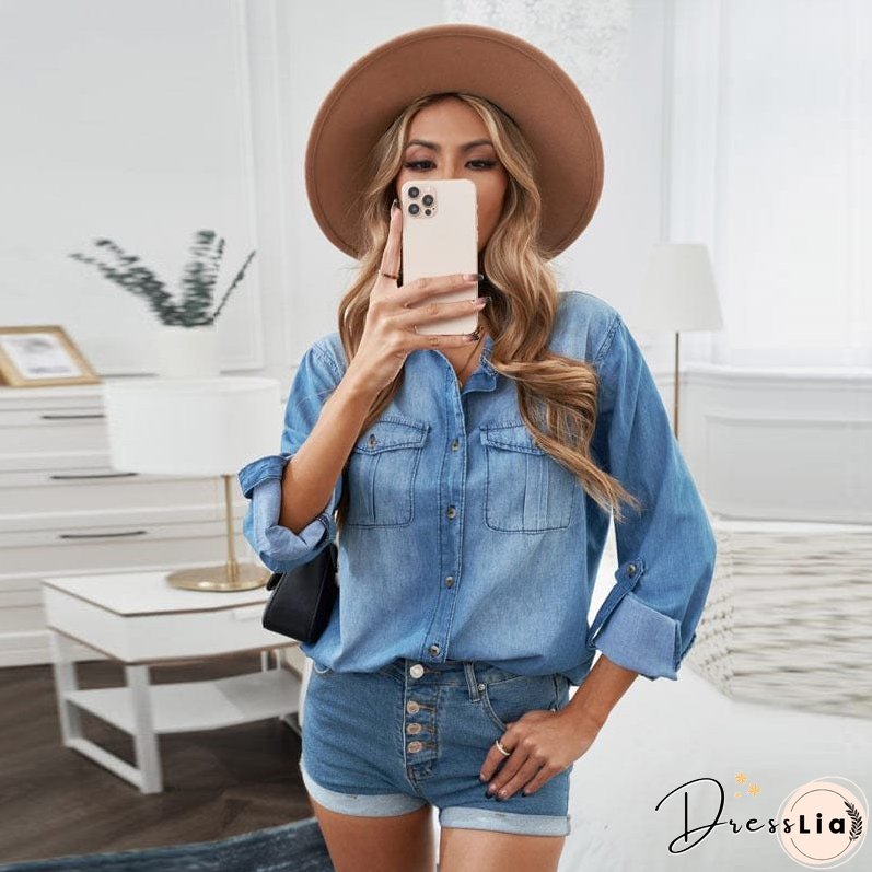 Casual Denim Shirt