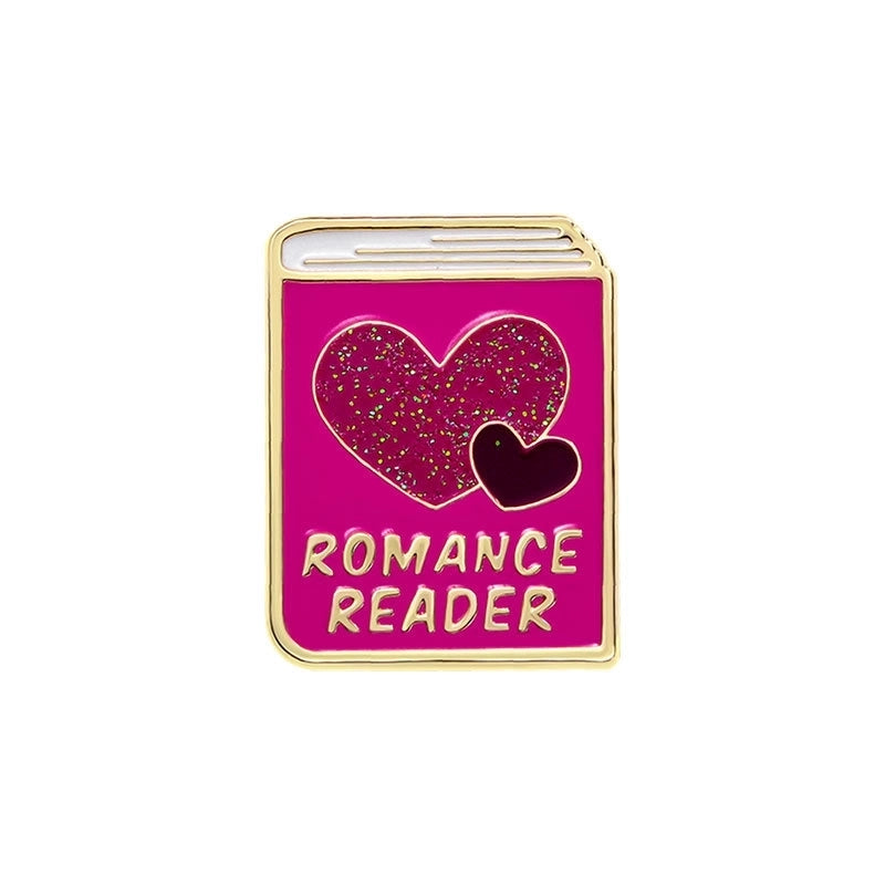 Preppy Style Modern Style Streetwear Letter Heart Shape Alloy Stoving Varnish Plating Unisex Corsage Brooches Collar Pin