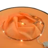 Halloween Chapeau de Sorci&egrave;re Rougeoyant Led Magicien