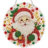 Christmas DIY Diamond Painting Acrylic Special Shape Pendant Hanging Kit