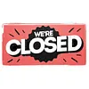 Closed - Car License(12*6Inch)