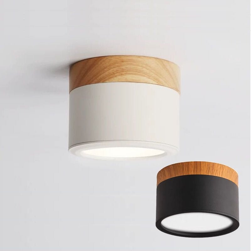 LED Downlight Dimbaar 5W 7W 9W12W15W Nordic hout modern Led opbouw