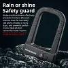 Locke Brothers Smart U-shaped Lock NFC Bicycle Lock Silicone Motorcycle Road Bike U-shaped Folding Bike Anti-theft Lock
