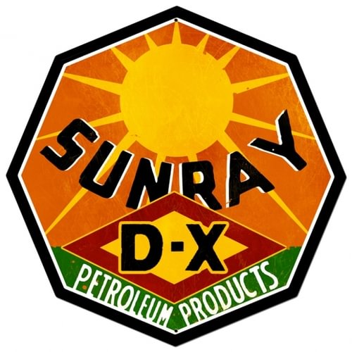Sunray- Round Shape Tin Signs/Wooden Signs - 30*30CM