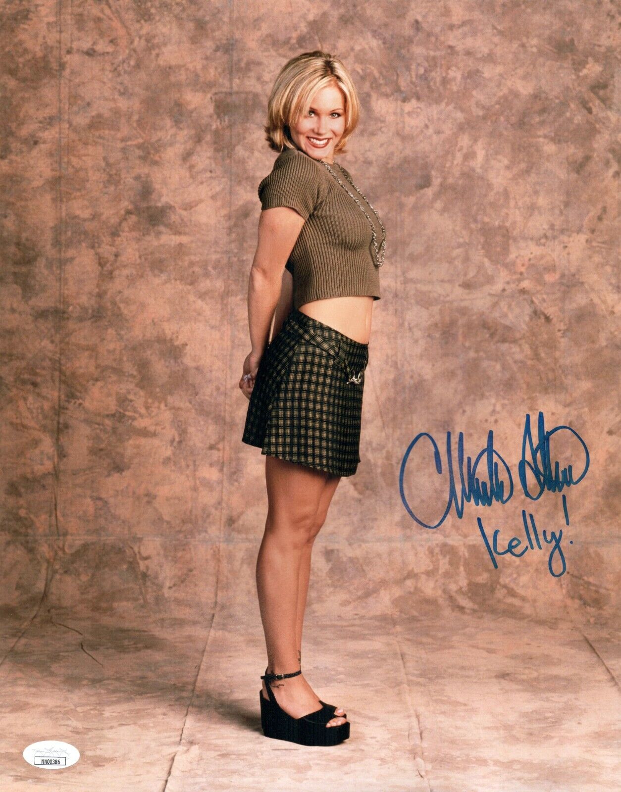 CHRISTINA APPLEGATE Signed MARRIED WITH CHILDREN 11x14 Photo Poster painting Autograph JSA COA