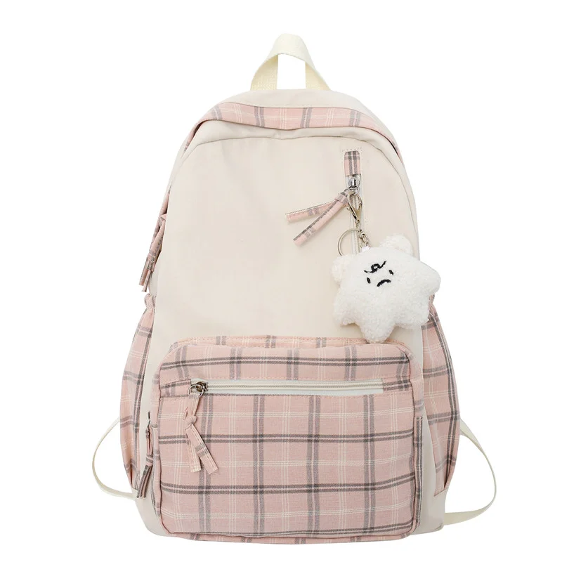 Cute Starfish Doll Travel School Backpack Laptop Bag PE153