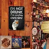 I'm not drunk I'm speaking cursive - Metal Tin Signs(8*12Inch/12*16Inch) - Bar
