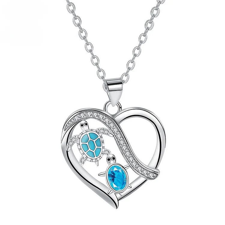 Turtle Love Necklace