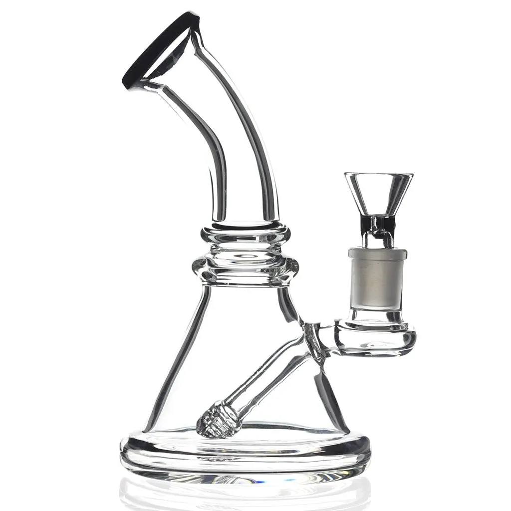 Heavy Duty Scientific Glass Mini Beaker Bong