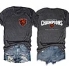Chicago 2025 NFC North Champions Tee