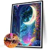 Fantasy Moon - Round AB Drills Diamond Painting(55*45cm)