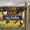 Chicken "I Love My Ladies" - Vintage Metal Signs(8*12Inch/12*16Inch) - Chicken