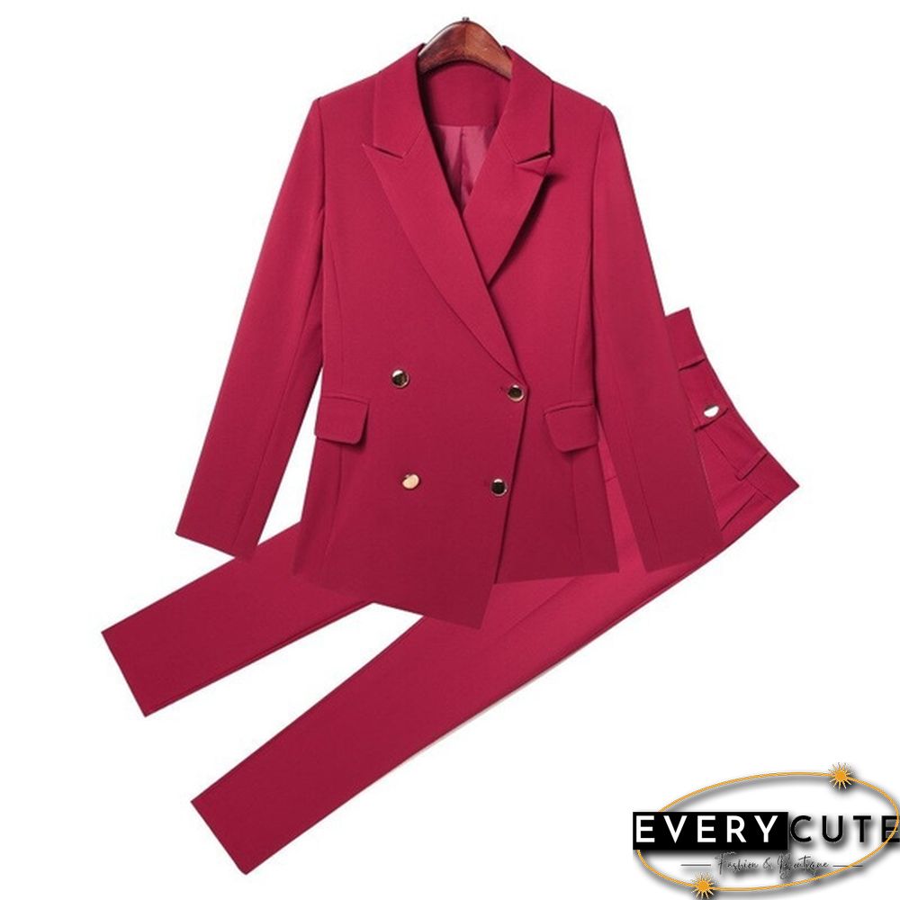 New Korean Piece Sets Women Outfits Sweatsuits Woman Clothes Tweed Set Solid Color Plus