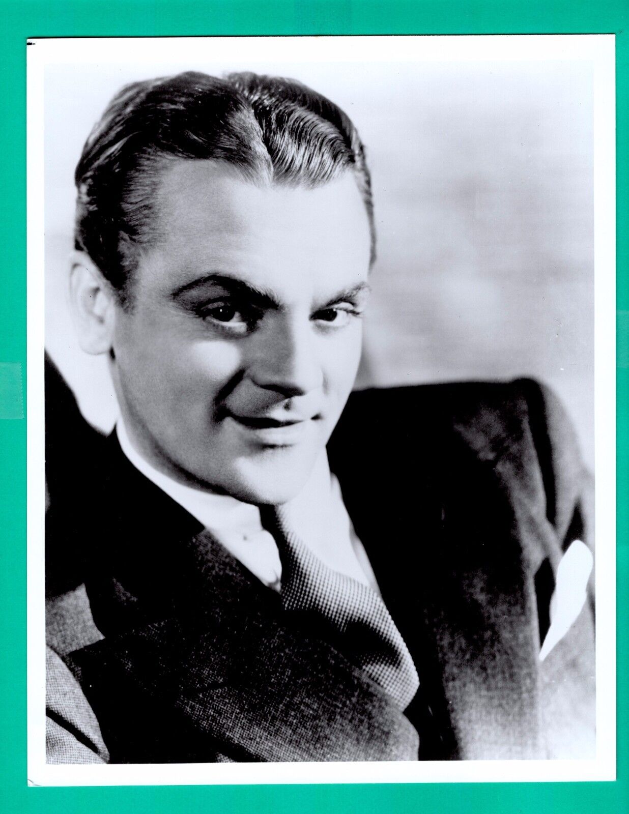 JAMES CAGNEY Movie Star Actor Promo Vintage Photo Poster painting 8x10