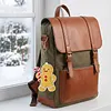 12pcs Cute Cookie Character Double-Sided DIY Diamond Painting Keychain Kit