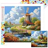 Diamond Painting -DIY Full Square Drill Windmill(35x35cm)