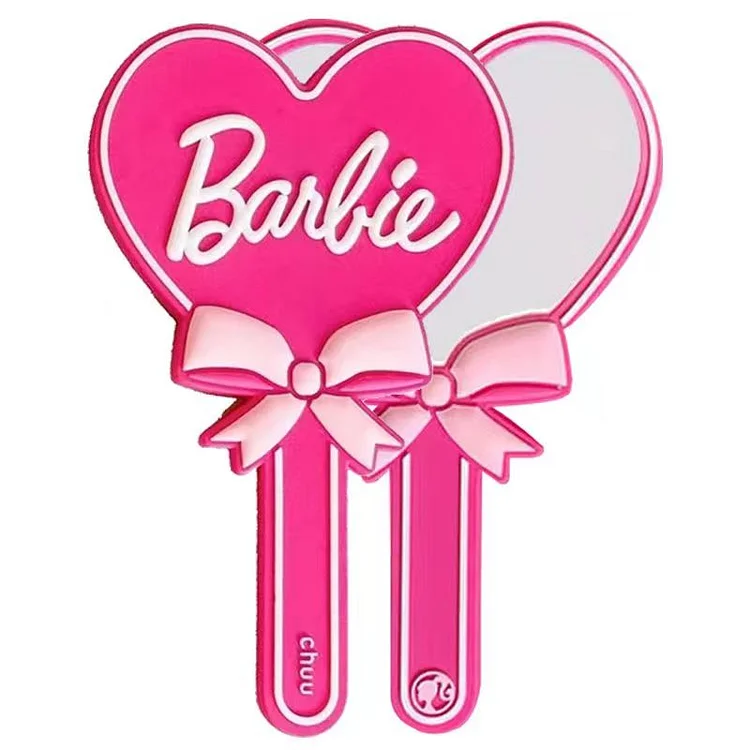 Aprileye Barbie Handheld Makeup Mirror