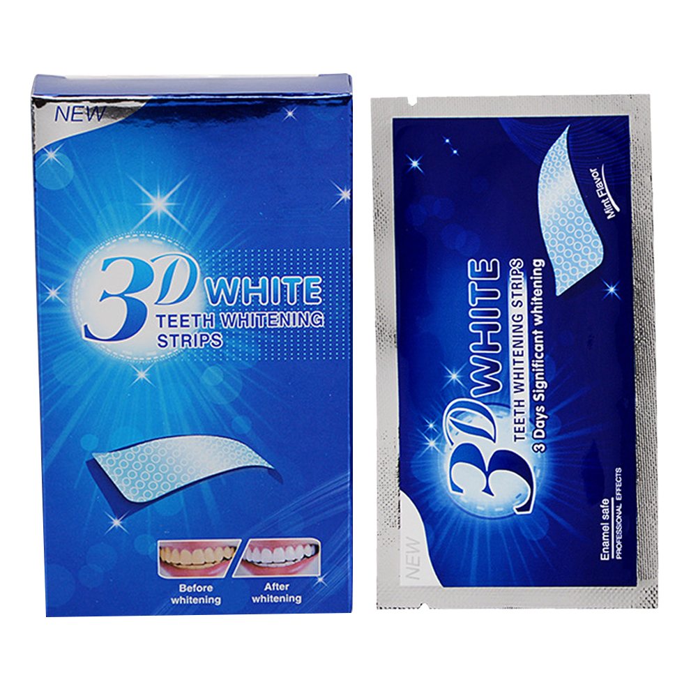 

28pcs Teeth Whitening Strips Stain Removal Oral Hygiene Care Dental Sticker, 501 Original