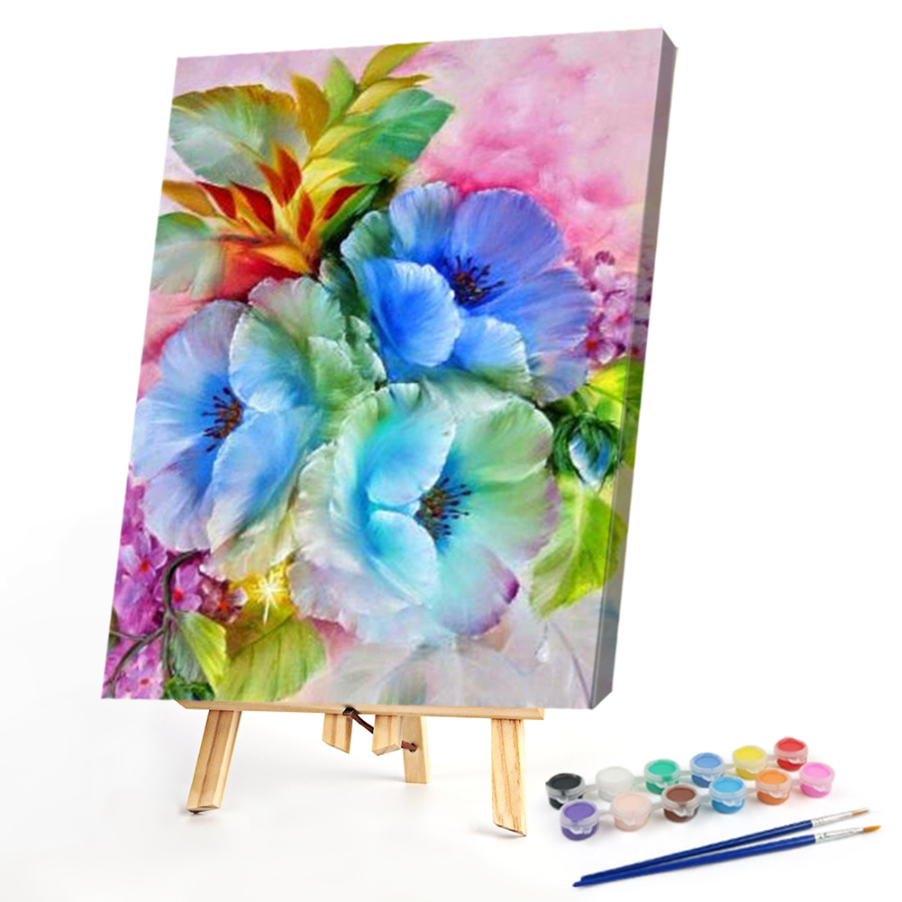 

40*50CM - Paint By Numbers - Pansy, 501 Original
