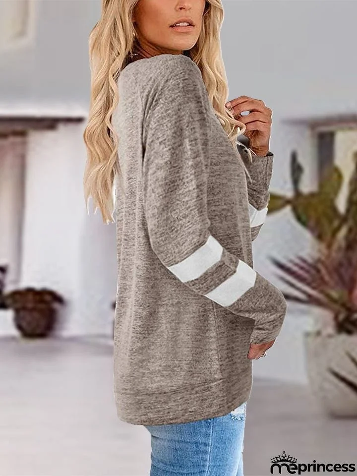 V-Neck Raglan Sleeve T-Shirt