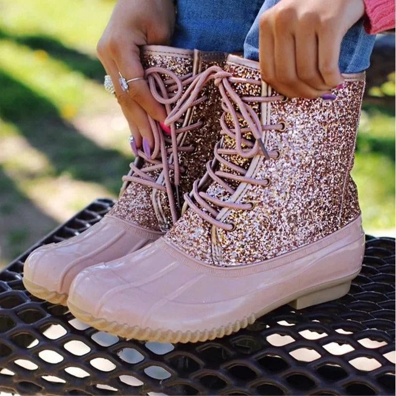Sweet Rain Boots New Fashion Shoes