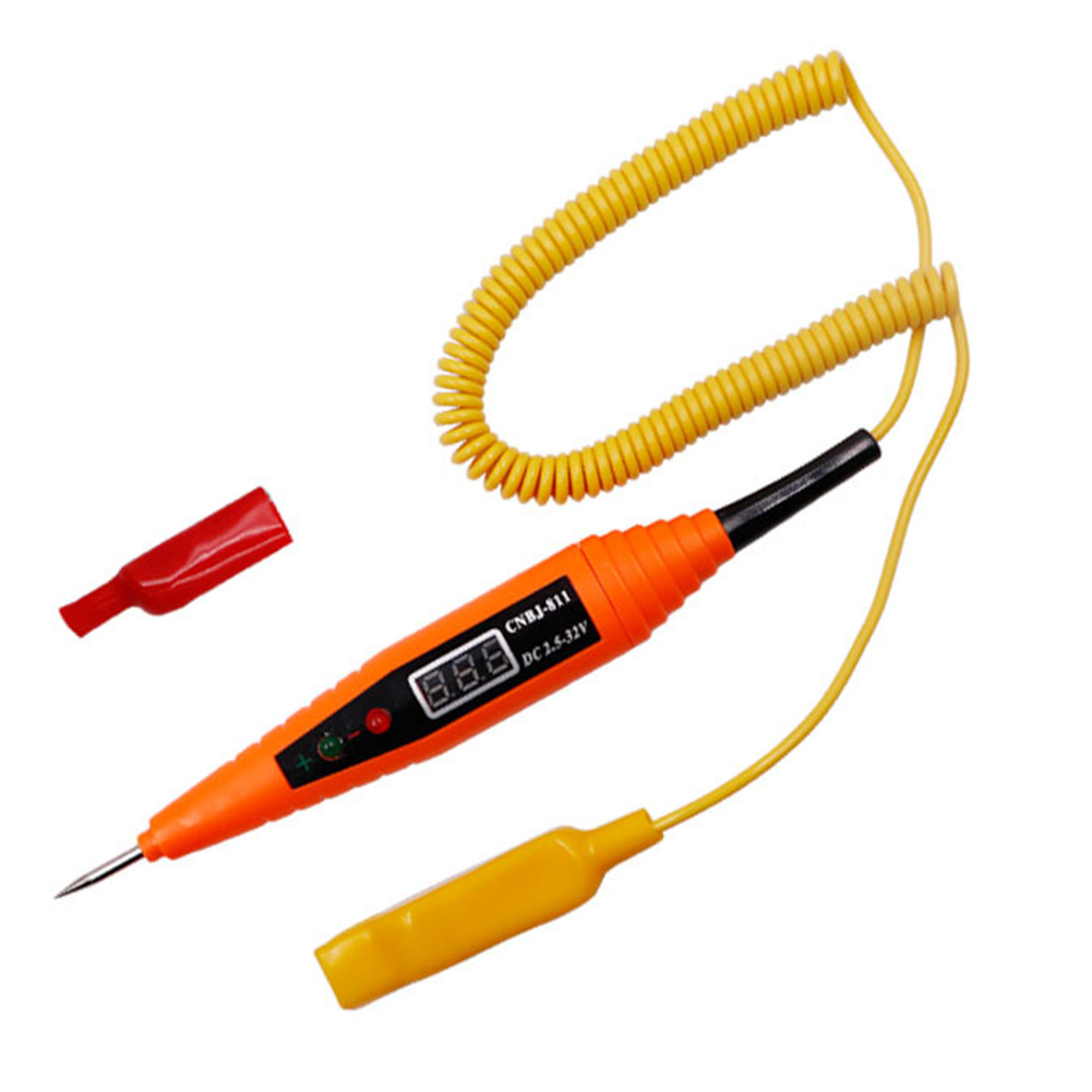 

Digital Electrical Circuit Tester Car LED Light Voltage Test Pen Detector, 501 Original