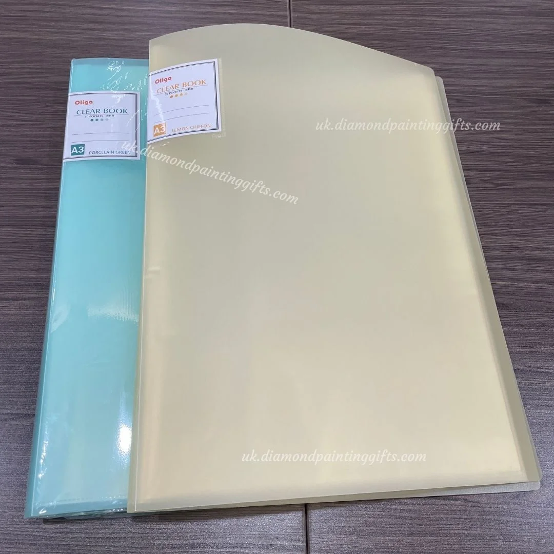 A3 Diamond Painting Storage Presentation Book(30pages) 【Suitable for 30x40cm diamond painting】