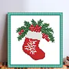 Christmas Stockings-11CT Stamped Cross Stitch 20*20cm/7.87*7.87in tapestrymarket