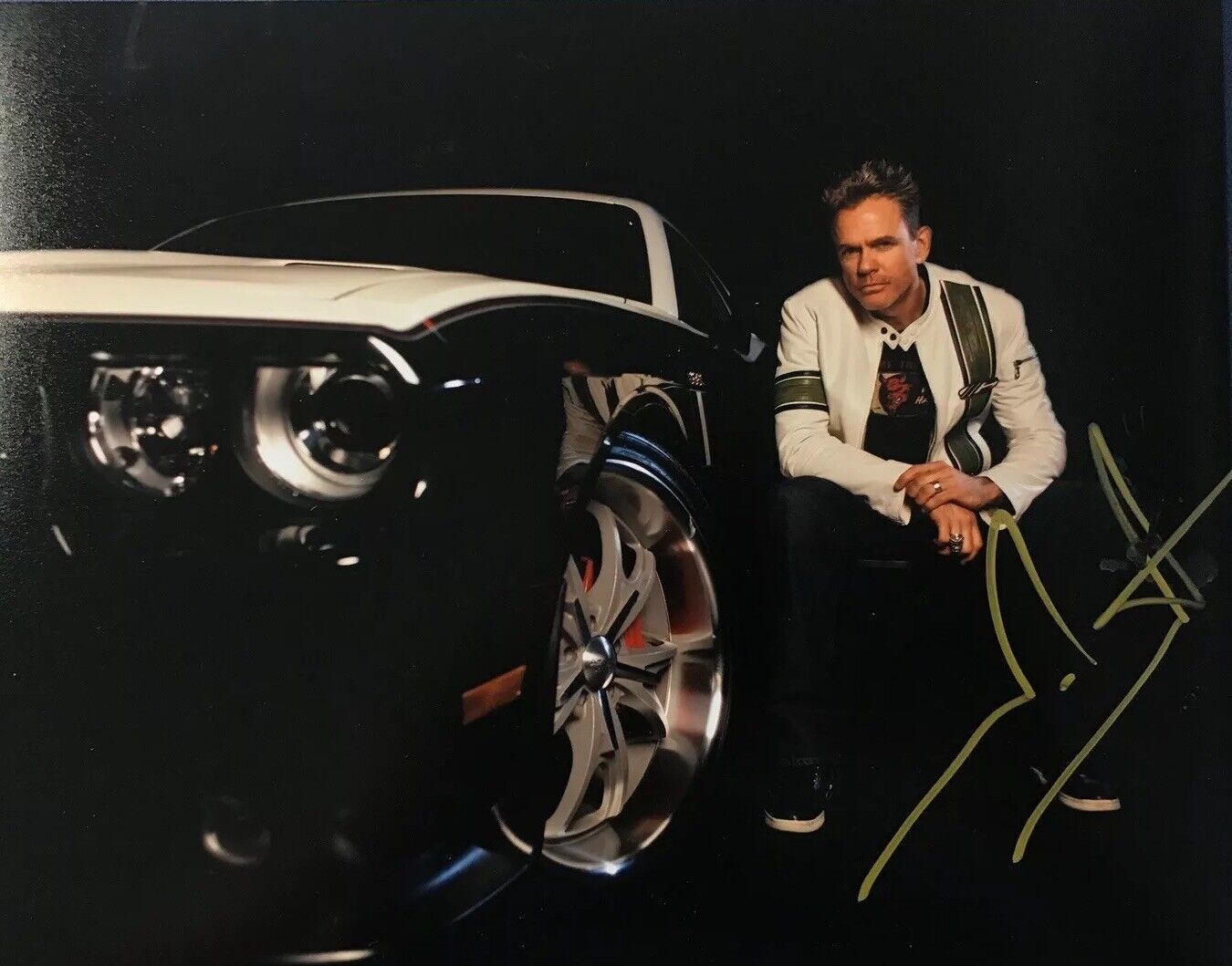 CHRISTOPHER TITUS SIGNED 8x10 Photo Poster painting COMEDIAN AUTOGRAPHED RARE HILARIOUS STAND UP