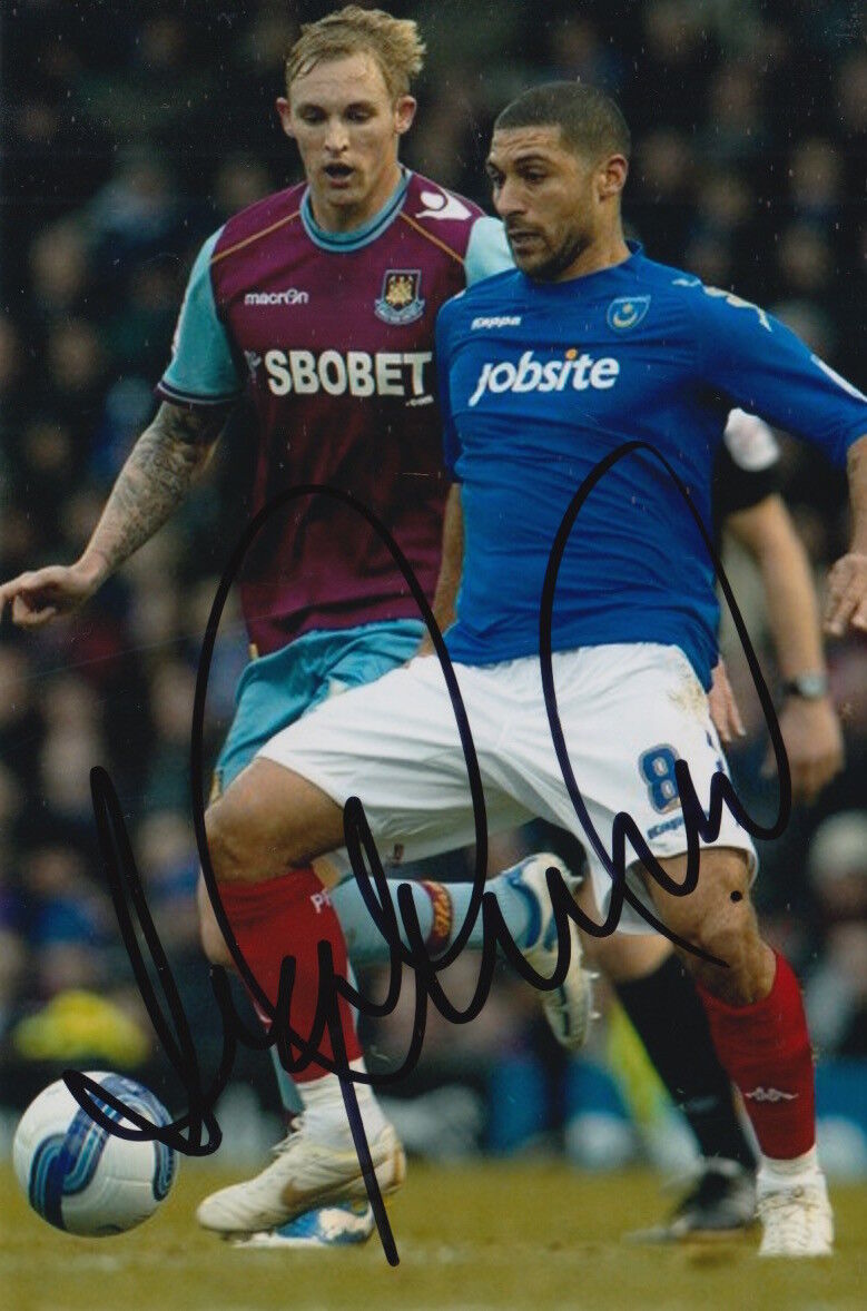 PORTSMOUTH HAND SIGNED HAYDEN MULLINS 6X4 Photo Poster painting 1.