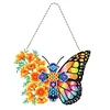 Diamond Painting Butterfly Pendant