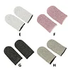 1 Pair Breathable Game Controller Sweat Proof Gaming Finger Thumb Sleeve