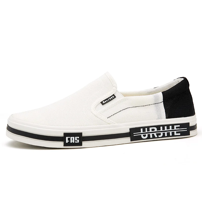 Qengg Qengg Flash Summer New Men's Shoes Niche Korean Version Of The Design Low-Top Flat Soles Of Casual Board Shoes