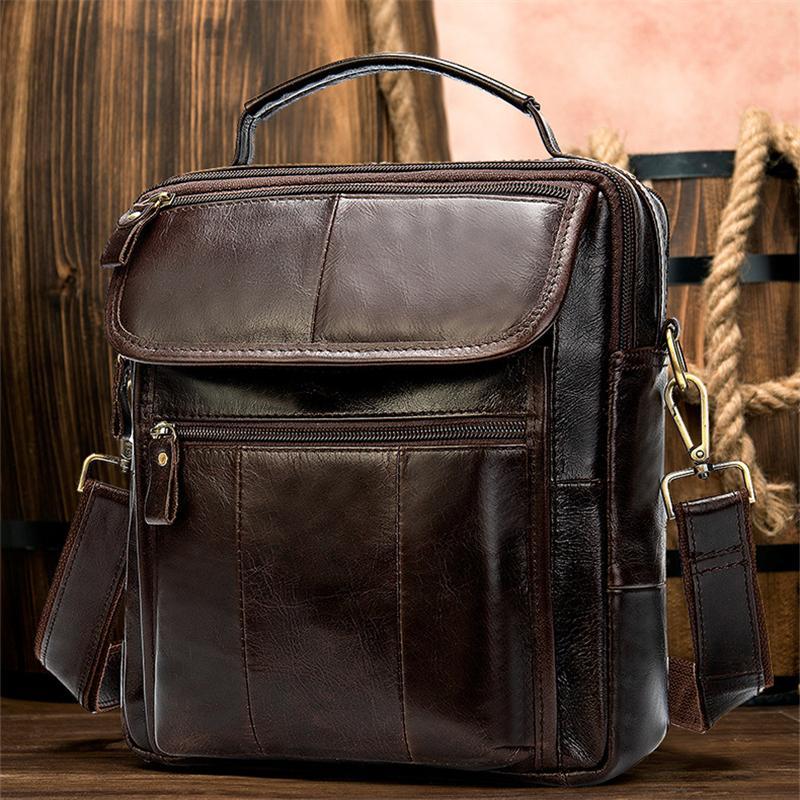 Casual Retro Leather Shoulder Bag Fashion Handbag