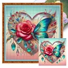 (Multi-Style) Love Flowers Butterfly-11CT Stamped Cross Stitch 40*40cm/15.75*15.75in