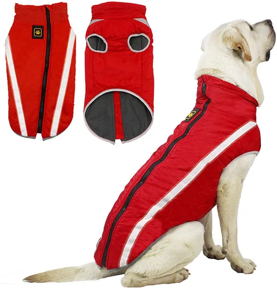 Best Dog Winter Coats - Reflective Warm Snow Jacket